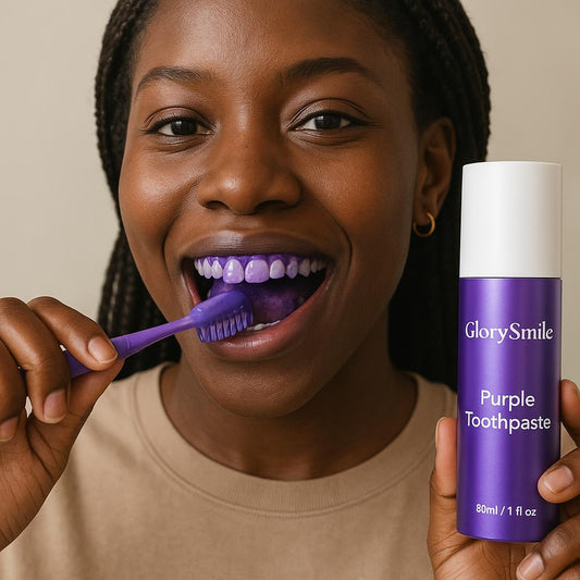 Dentifrice Violet V34 Éclaircissant - Blanchiment Dentaire Professionnel