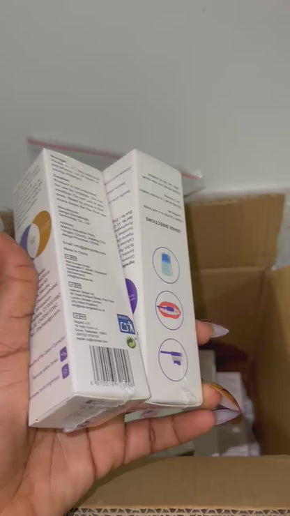 Dentifrice Violet V34 Éclaircissant - Blanchiment Dentaire Professionnel